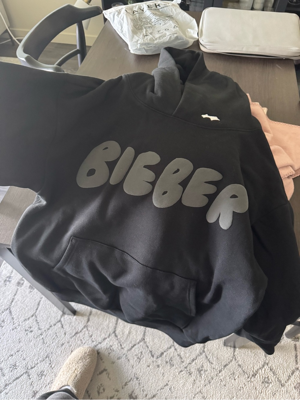 Skylrk Justin Bieber Black Coachella Hoodie